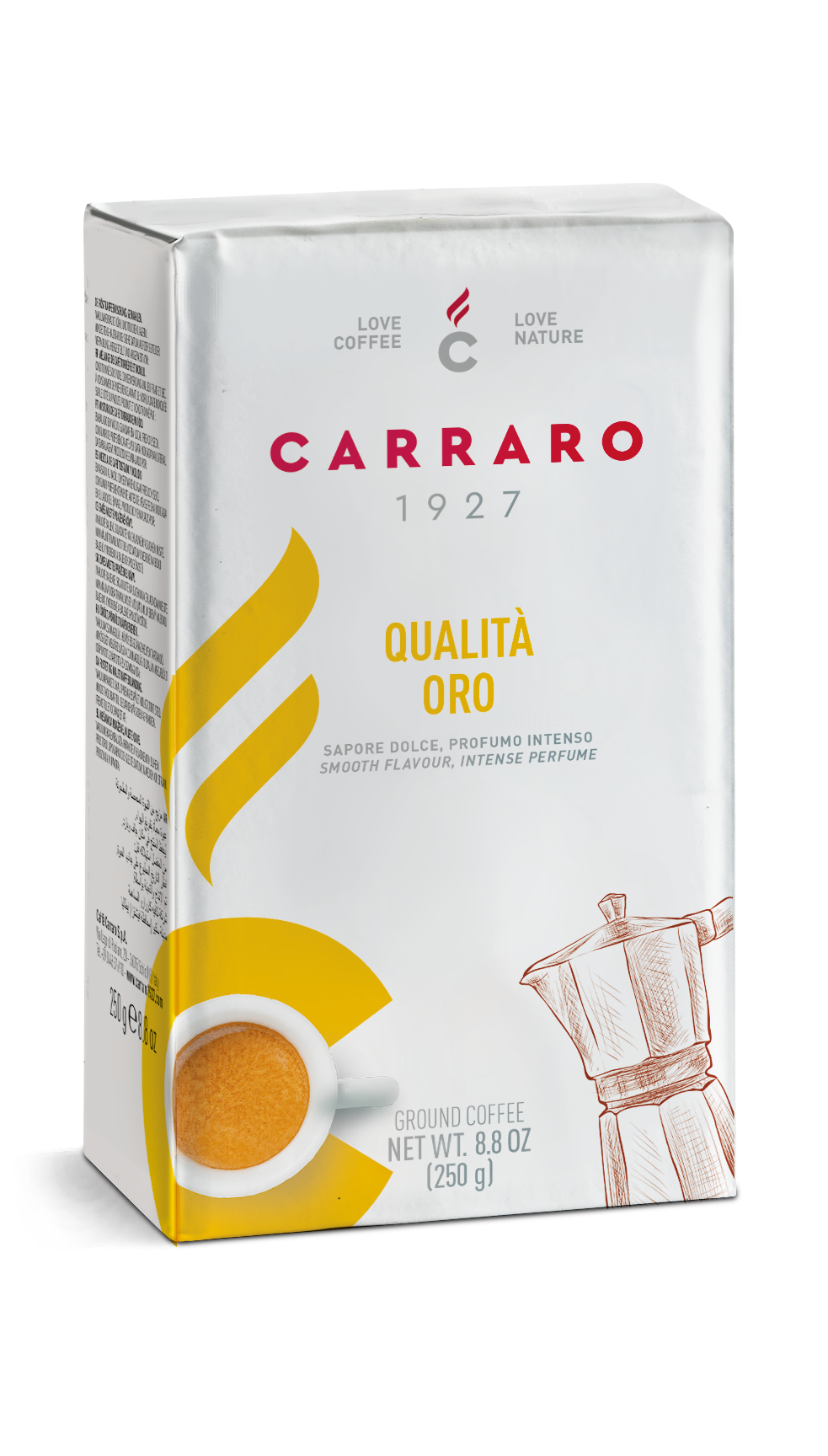 CAFEA MĂCINATĂ QUALITÀ ORO 250g