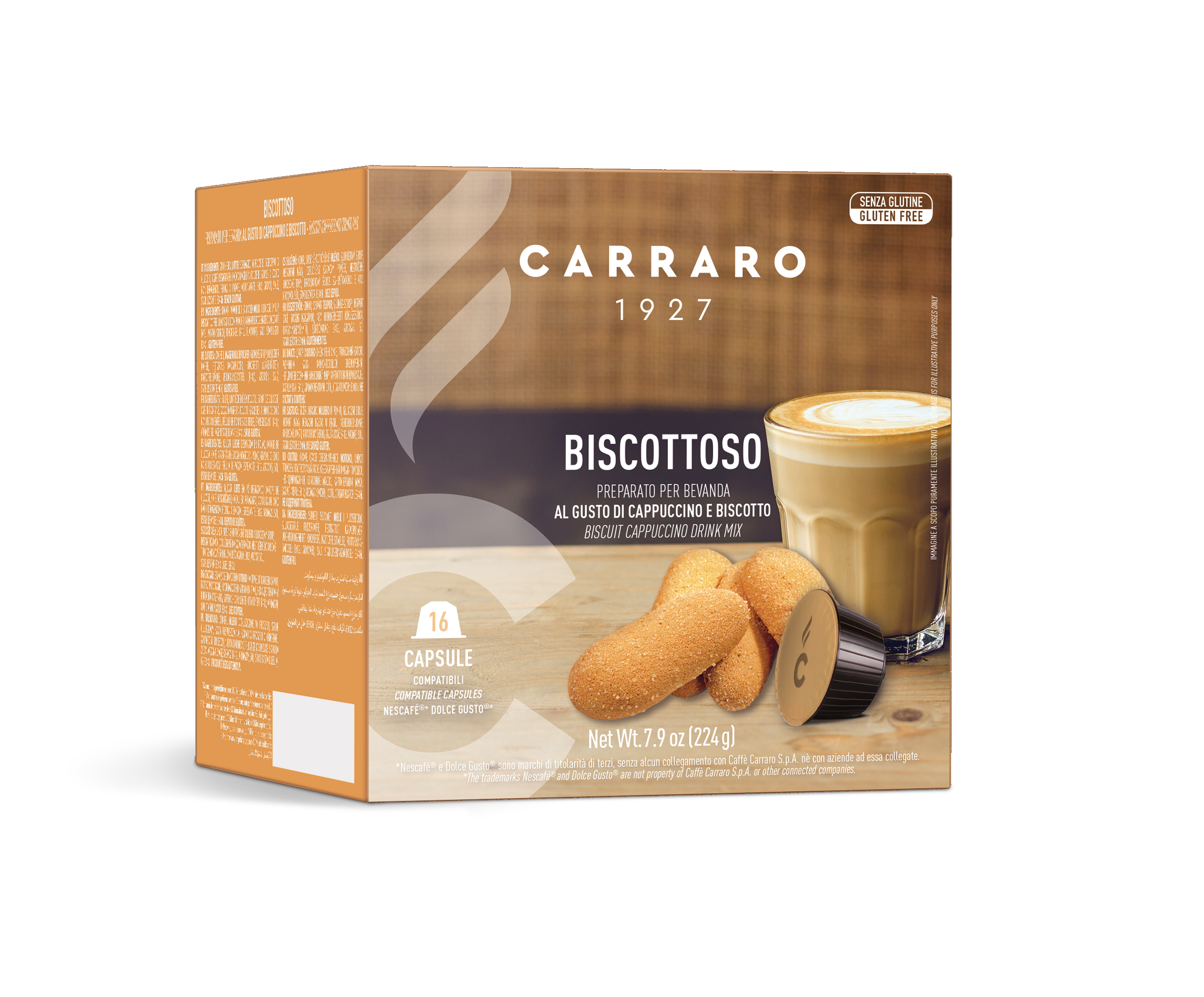 BISCOTTOSO 16 capsule Dolce Gusto
