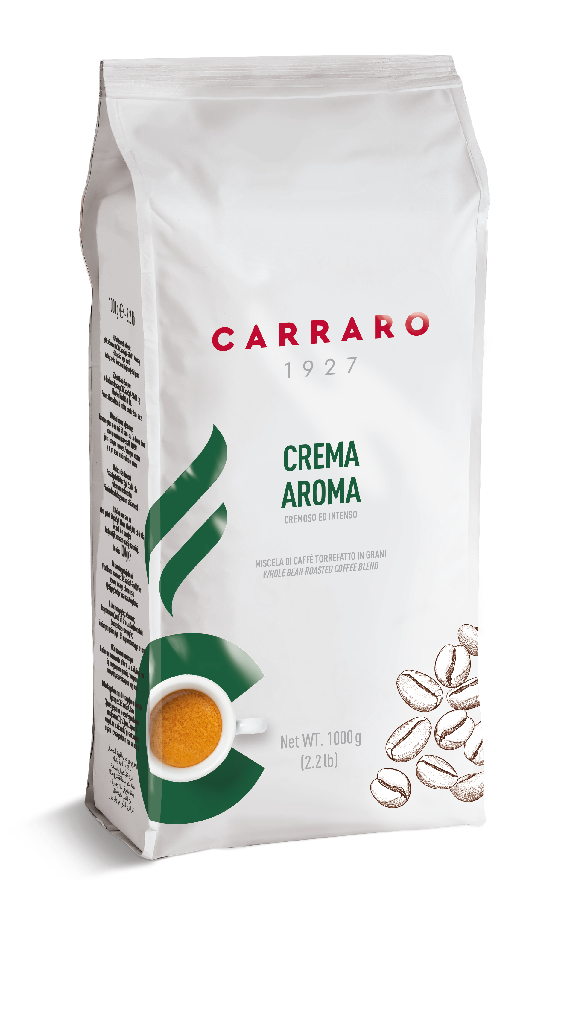 BOABE DE CAFEA CREMA AROMA 1000g