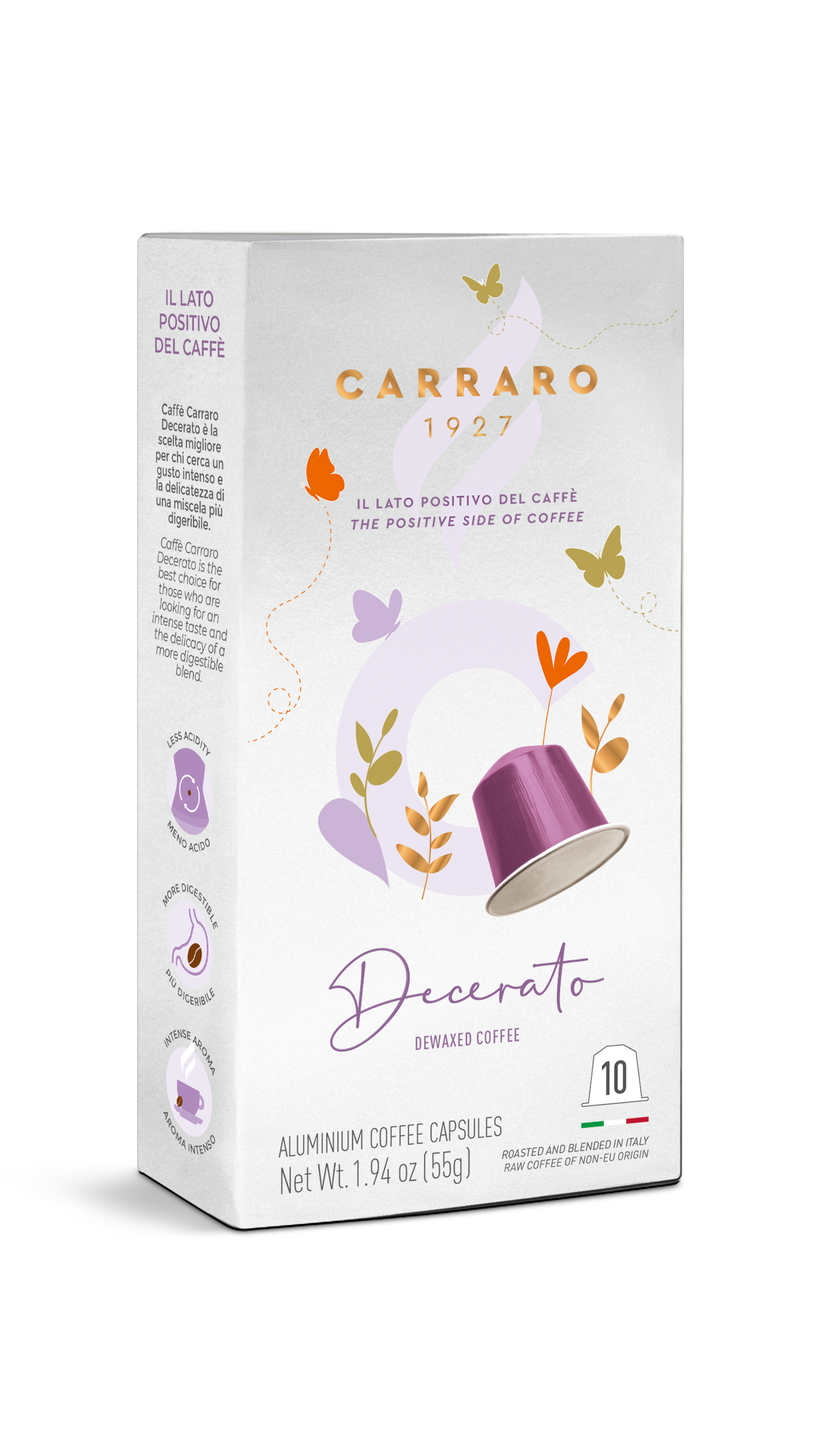 DECERATE / DECERUITE 10 capsule Nespresso