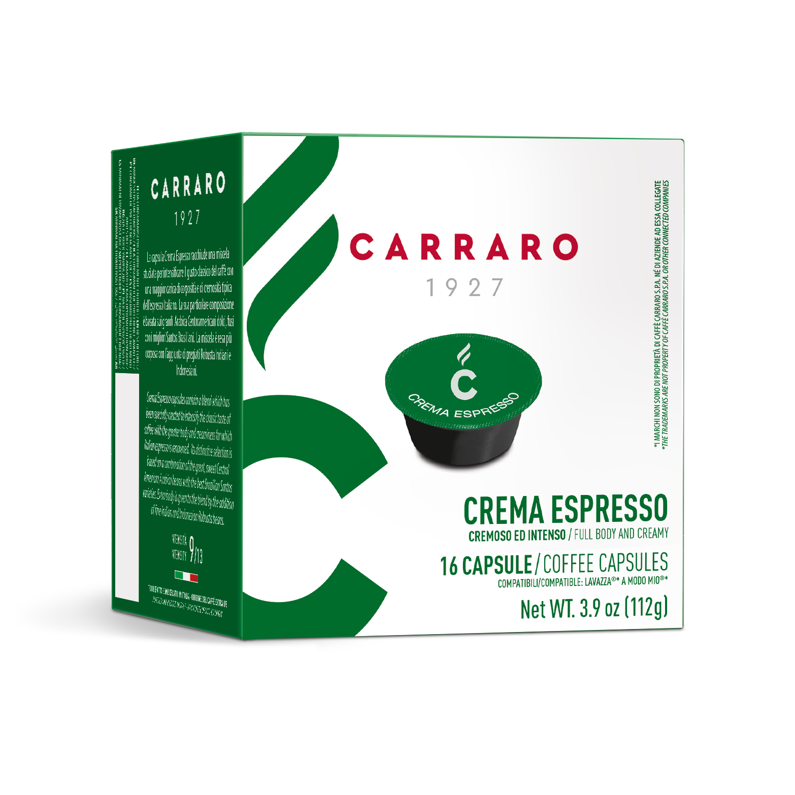 CREMA ESPRESSO 16 capsule A Modo Mio