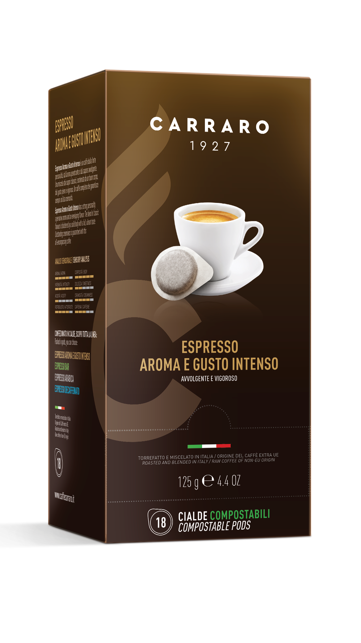 ESPRESSO AROMA E GUSTO INTENSO